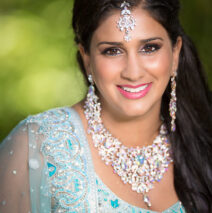 An Indian Bride in Blue!
